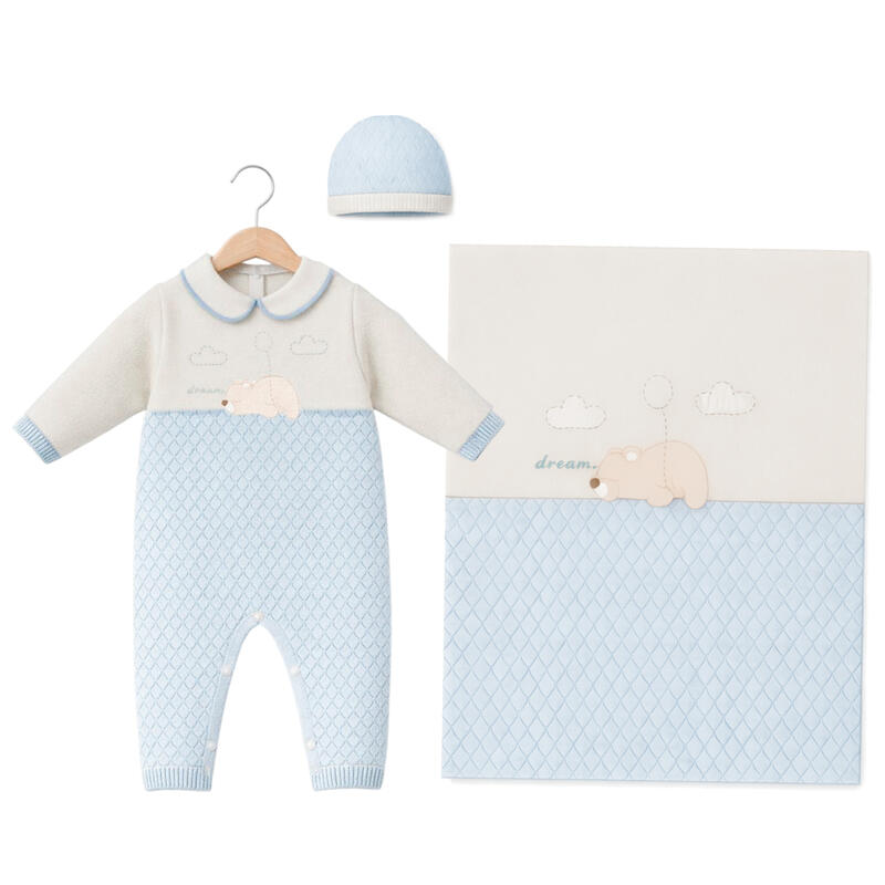 SET CORREDINO PRIMA NASCITA 3 PEZZI BuyBuy24 Abbilgiamento e Biancheria