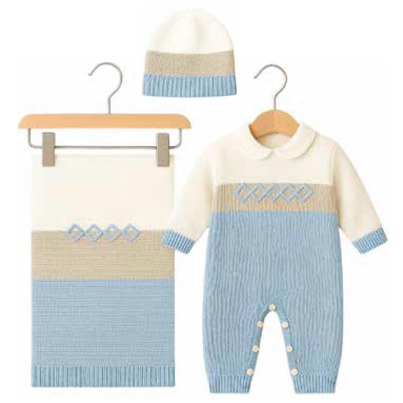 SET CORREDINO PRIMA NASCITA 3 PEZZI BuyBuy24 Abbilgiamento e Biancheria