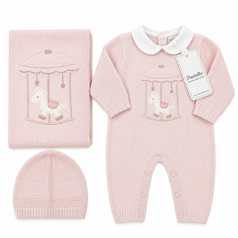 SET CORREDINO PRIMA NASCITA 3 PEZZI BuyBuy24 Abbilgiamento e Biancheria