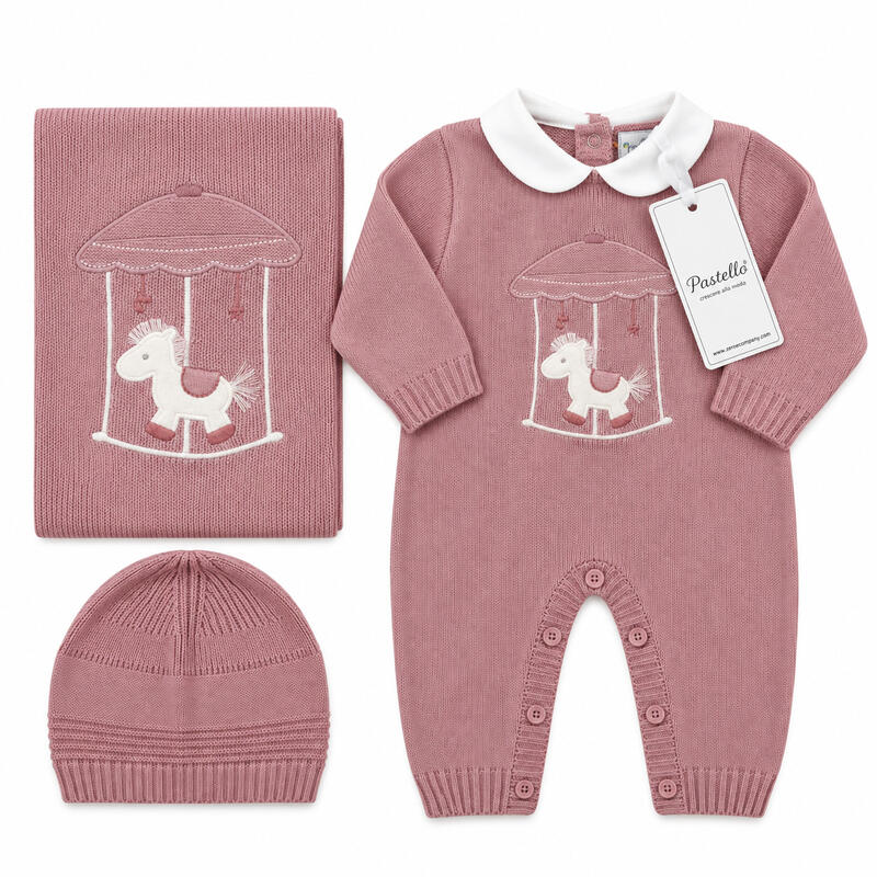 SET CORREDINO PRIMA NASCITA 3 PEZZI BuyBuy24 Abbilgiamento e Biancheria