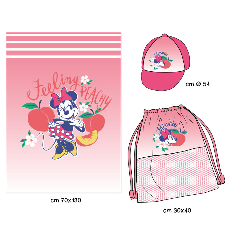 SET REGALO CAPPELLO+TELO MARE+ ZAINETTO BuyBuy24 Abbilgiamento e Biancheria