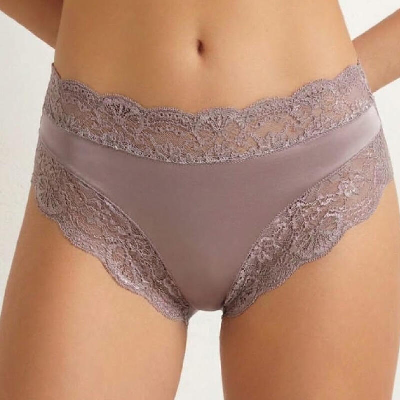 SLIP DONNA PIZZO BICOLORE BuyBuy24 Abbilgiamento e Biancheria