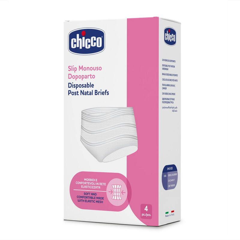 SLIP MONOUSO DOPOPARTO CHICCO 4 PEZZI BuyBuy24 Abbilgiamento e Biancheria