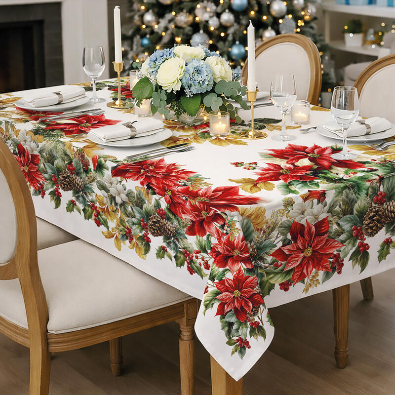 TOVAGLIA NATALIZIA X6 COTONE STAMPA DIGITALE CM 140X180 BuyBuy24 Abbilgiamento e Biancheria
