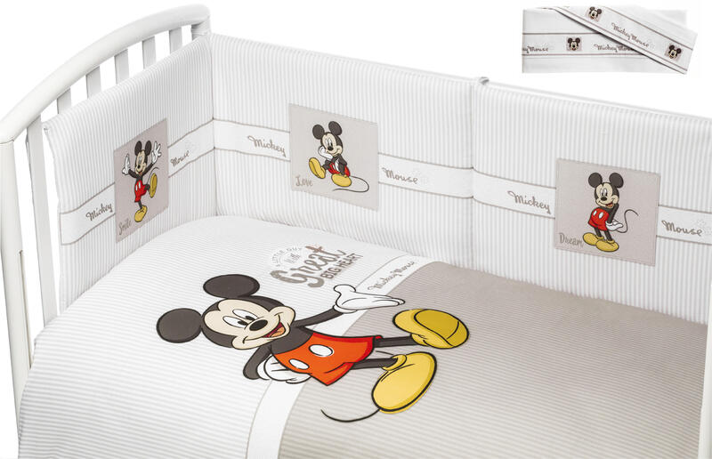 DISNEY BABY Trapunta Neonato Disney Lettino + Paracolpi