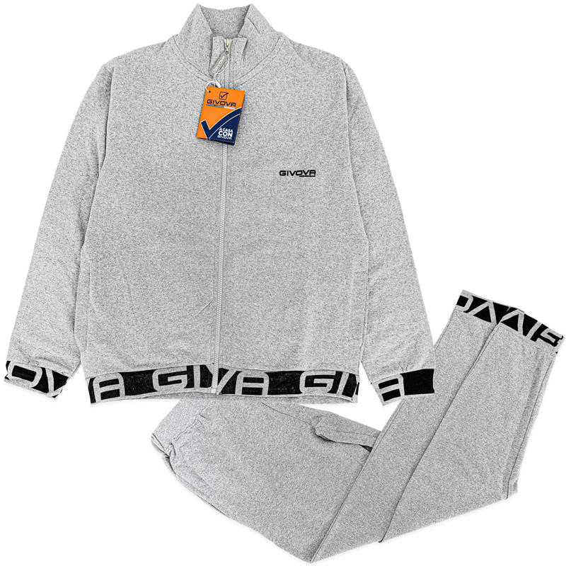GIVOVA Tuta Donna Felpa Non Garzata Aperta | BuyBuy24 Abbigliamento per  Famiglie
