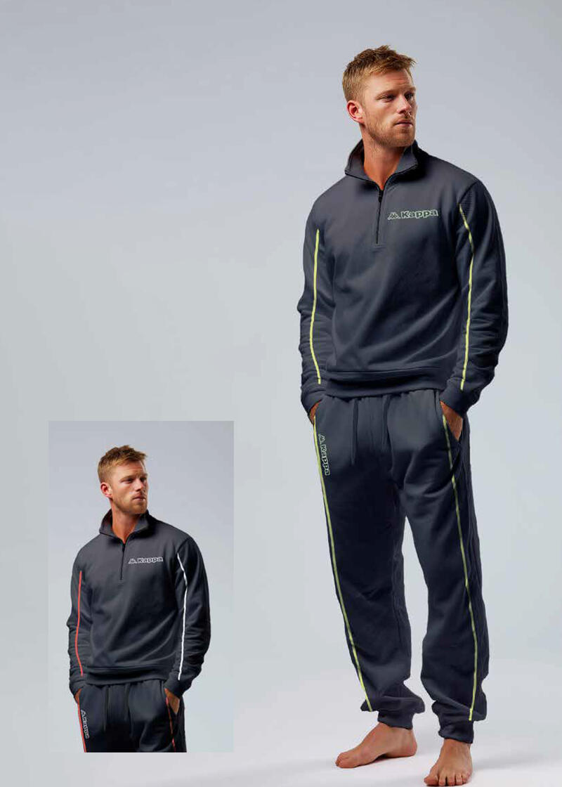 TUTA UOMO FELPA NON GARZATA GIROCOLLO BuyBuy24 Abbilgiamento e Biancheria