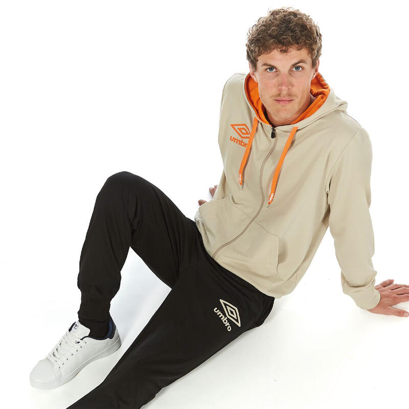 TUTA UOMO FELPA NON GARZATA APERTA CON CAPPUCCIO BuyBuy24 Abbilgiamento e Biancheria