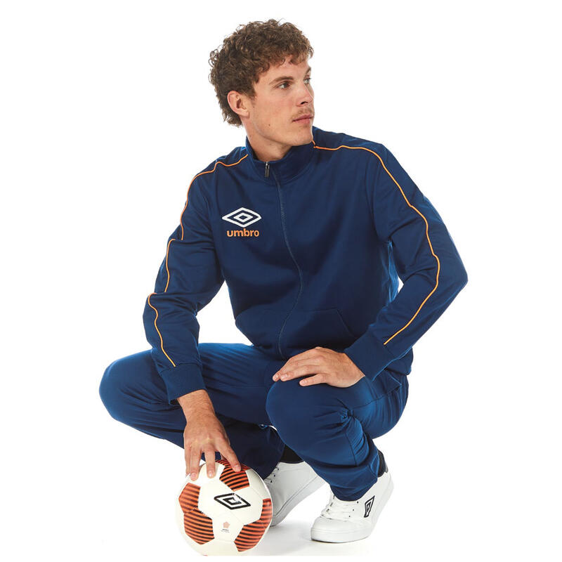 TUTA UOMO FELPA NON GARZATA FULL ZIP BuyBuy24 Abbilgiamento e Biancheria