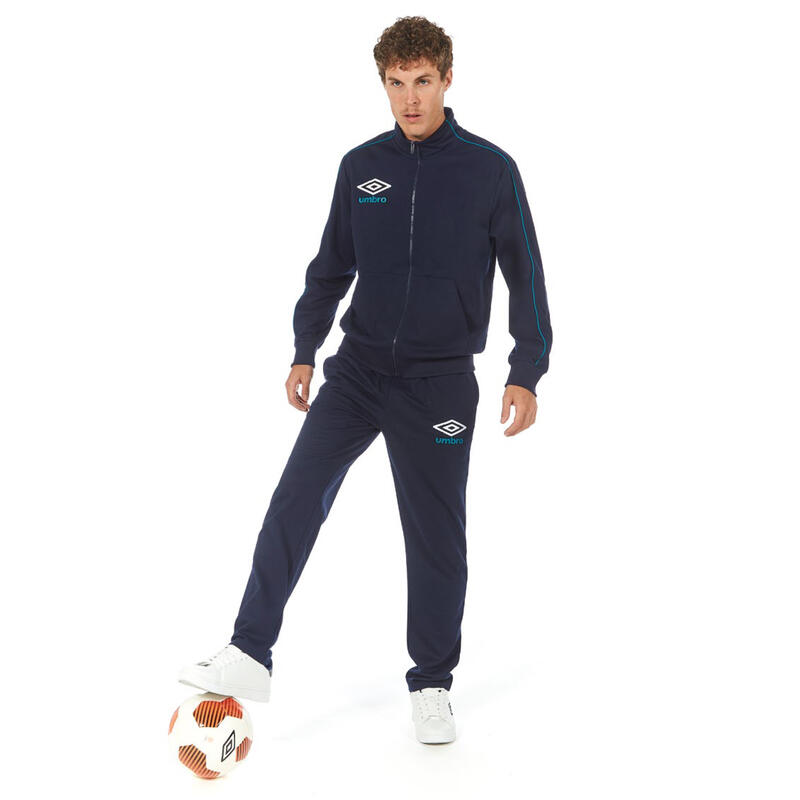 TUTA UOMO FELPA NON GARZATA FULL ZIP BuyBuy24 Abbilgiamento e Biancheria