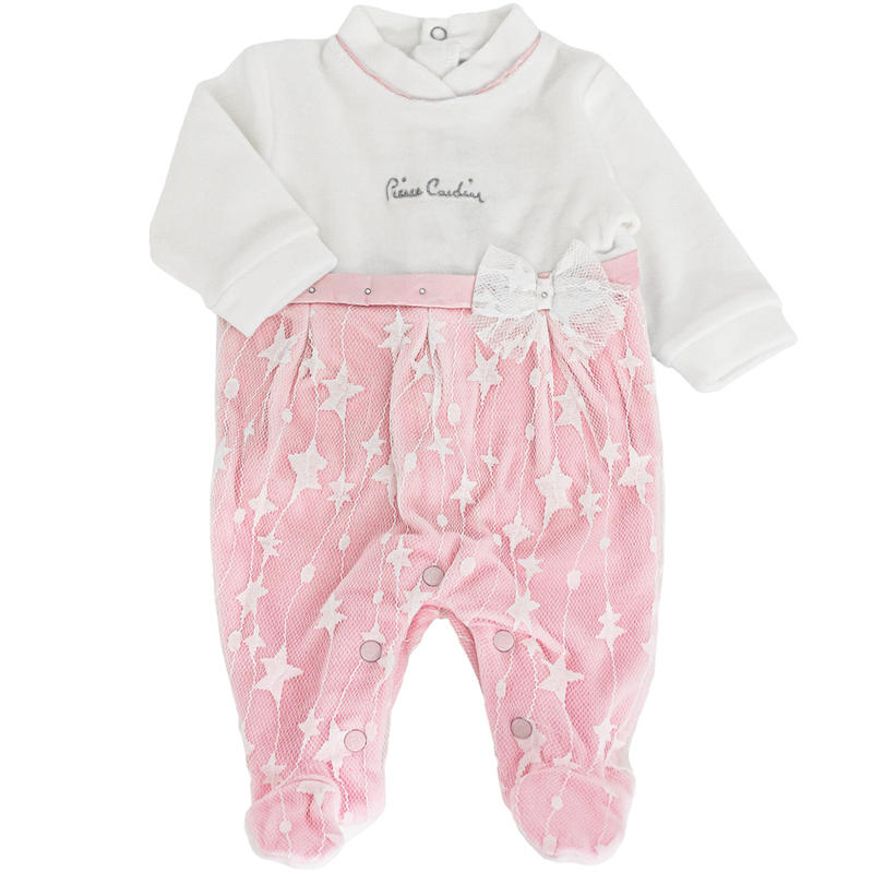 PIERRE CARDIN Tutina Neonato Ciniglia | BuyBuy24 Abbigliamento per Famiglie