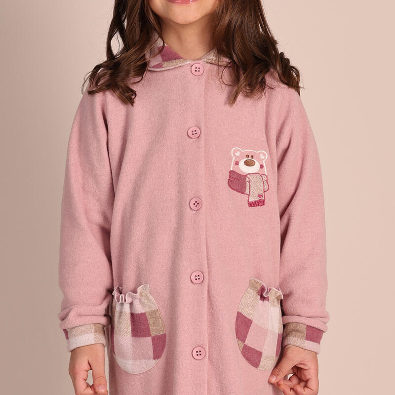 VESTAGLIA BIMBA PUNTO MILANO ABBOTTONATA  BuyBuy24 Abbilgiamento e Biancheria