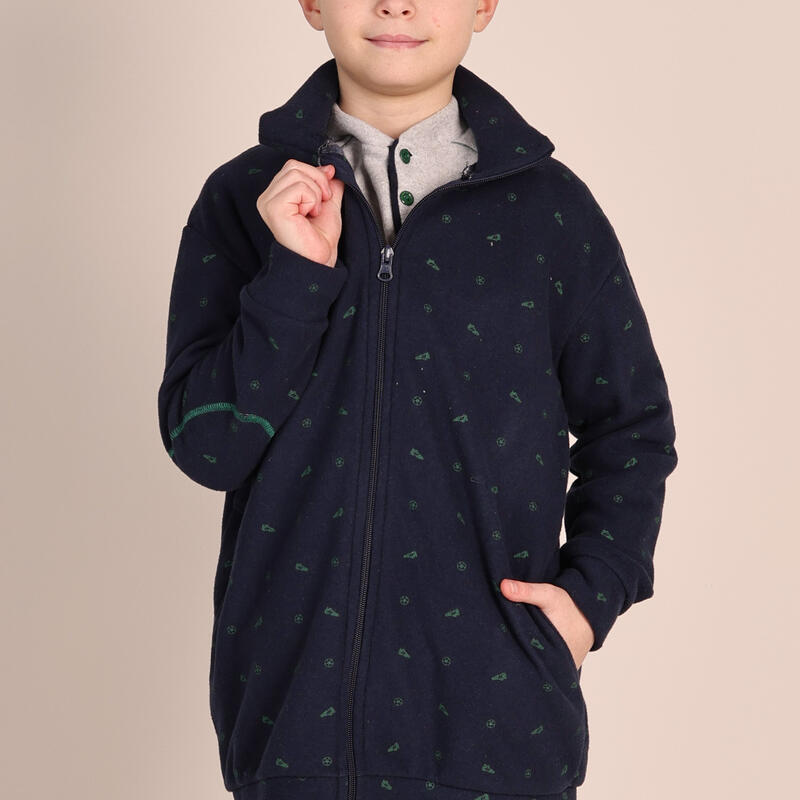 VESTAGLIA BIMBO PUNTO MILANO ZIP  BuyBuy24 Abbilgiamento e Biancheria