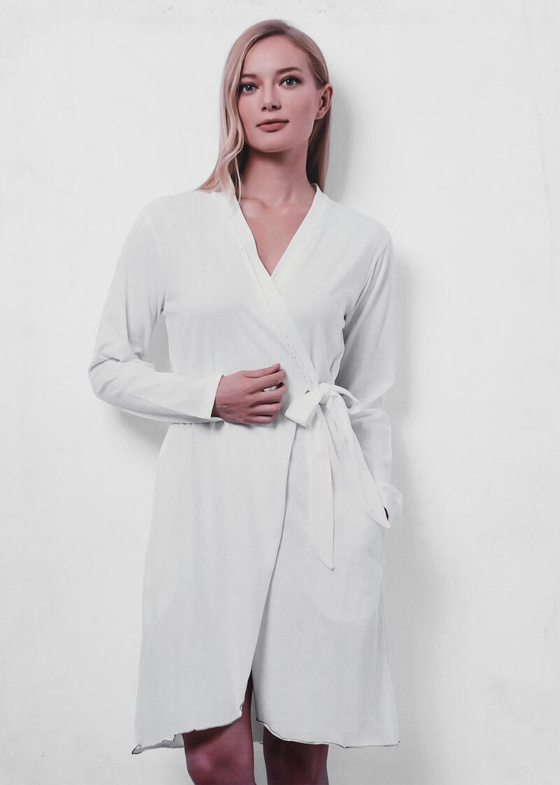 VESTAGLIA DONNA MANICA LUNGA BuyBuy24 Abbilgiamento e Biancheria